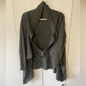 Eyeshadow Dark Gray Women's Cardigan